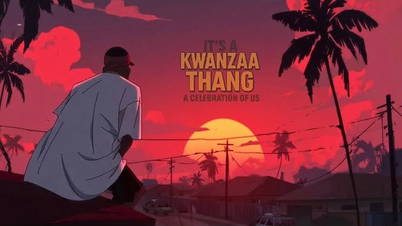 Kwanzaa Thang AI animated music video by Transcendent Enterprise